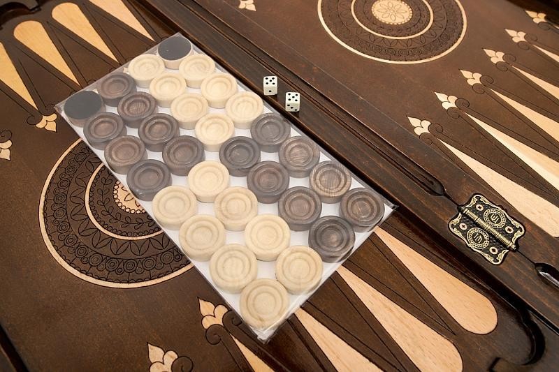 Нарды резные "Скорпион 1", Simonyan