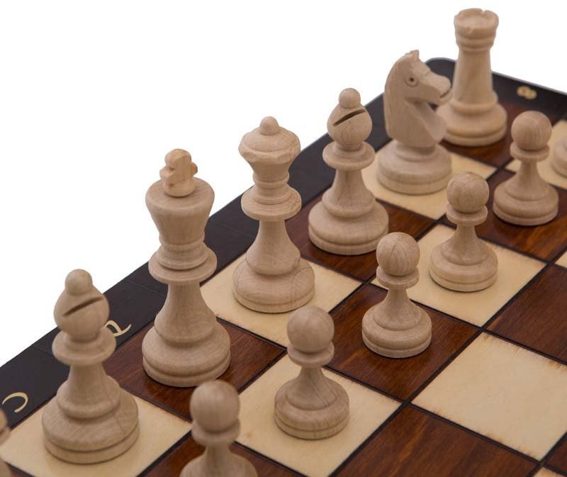 Шахматы "Магнитные" 28 см, Madon (деревянные, Польша)
