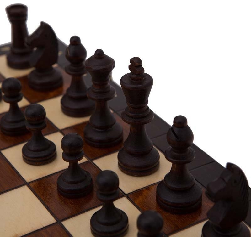 Шахматы "Магнитные" 28 см, Madon (деревянные, Польша)