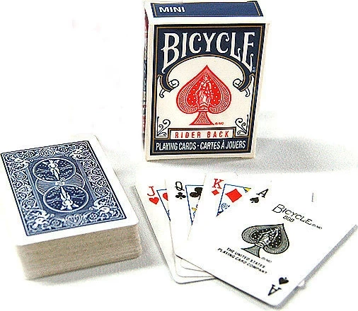 Карты "Bicycle Mini blue"