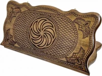 Нарды резные &quot;Тёмный Узор 5&quot; 50, Mirzoyan