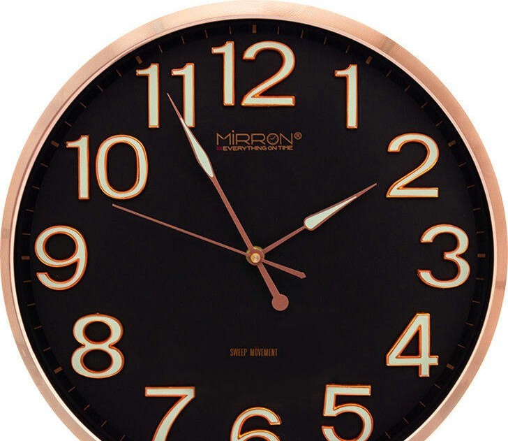 Настенные часы mirron p3339bn ЗЧ