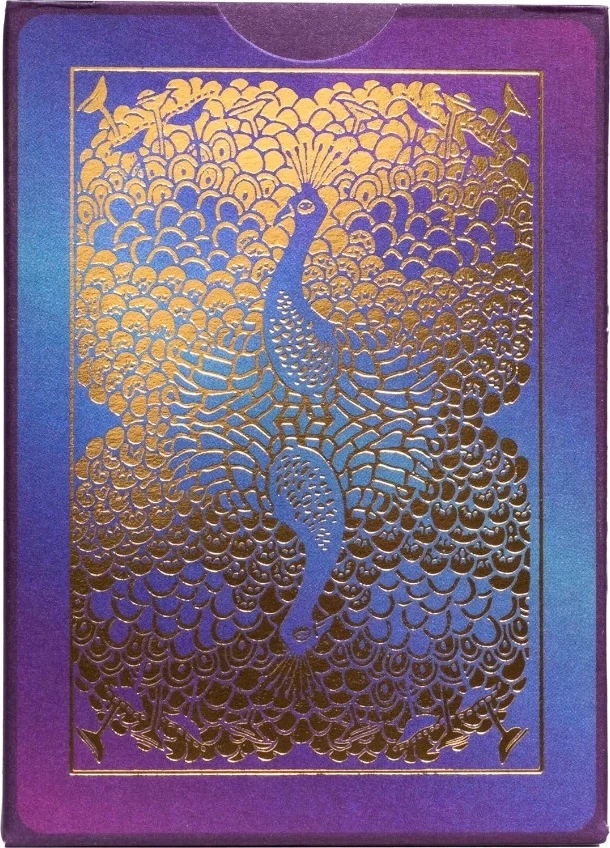 Карты "Bicycle Peacock Purple Standard Index"