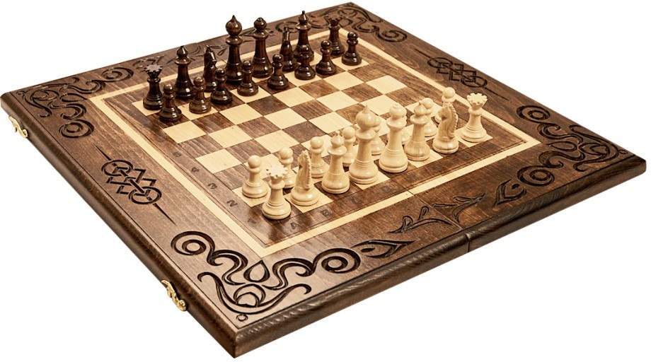 Шахматы резные "Сирэли" 50, Ustyan