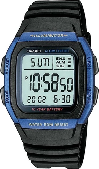 наручные часы casio w-96h-2a