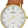 Наручные часы pacific x6091-06 кор-хр циф-бел корич рем
