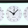 Настенные часы atlantis tld-9041b black