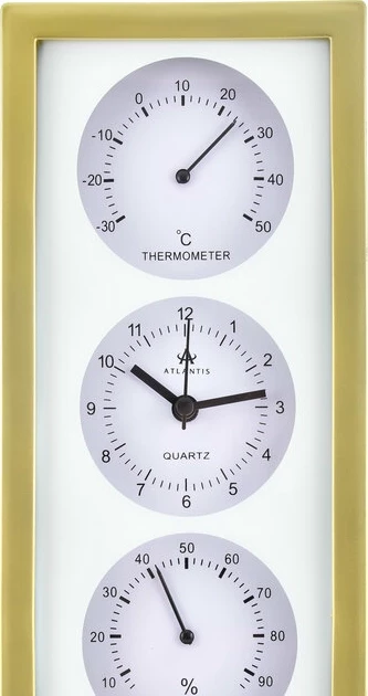 Настенные часы atlantis tld-9041a gold