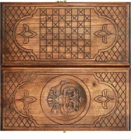 Нарды резные &quot;Герб РФ-2&quot; 40, Ustyan