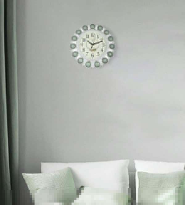 Настенные часы atlantis tld-6999e green