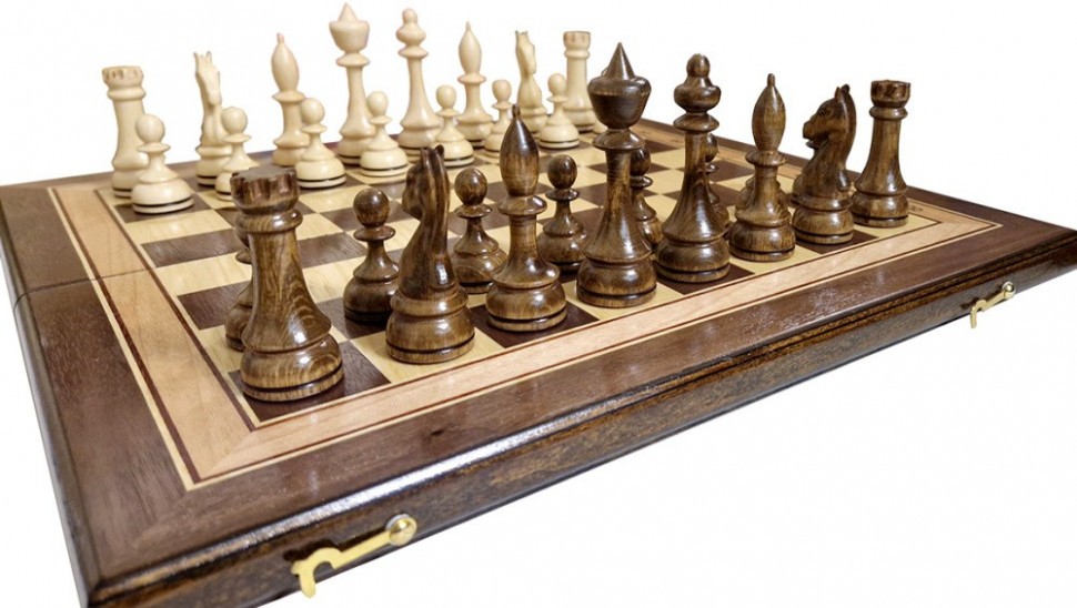 Шахматы Турнирные-1 инкрустация 40, AZ106, Zeynalyan