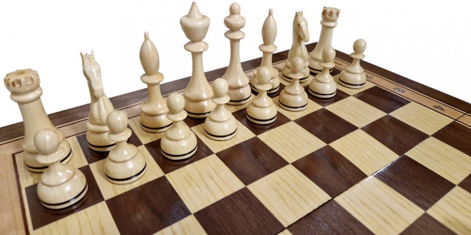 Шахматы Турнирные-1 инкрустация 40, AZ106, Zeynalyan