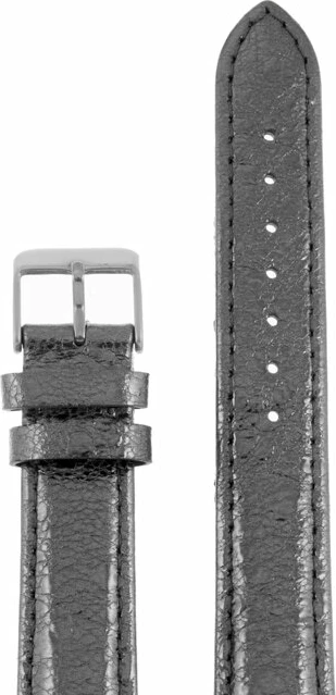 Ремешки maknamara 18 мм т.сереб Дождь сер заст МР-18112