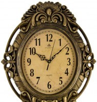 Настенные часы atlantis tld-35189a brown