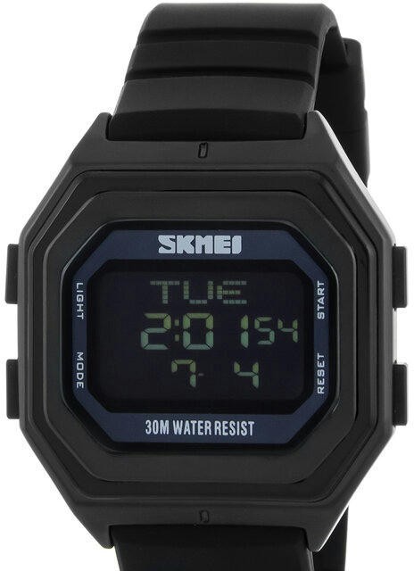 Наручные часы skmei 1875pbk black silicone belt