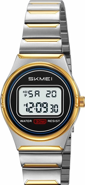Наручные часы skmei 2338tgd silver/gold