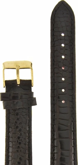 Ремешки maknamara 18 мм croco т.кор зол заст МР-18040