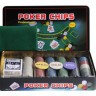 Набор для покера Holdem Light на 300 фишек с номиналом