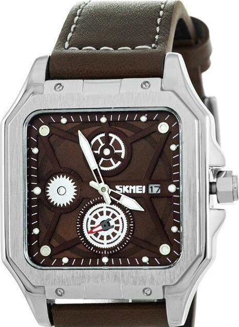 Наручные часы skmei 9330sibn silver-brown