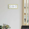 Настенные часы atlantis tld-9041b gold