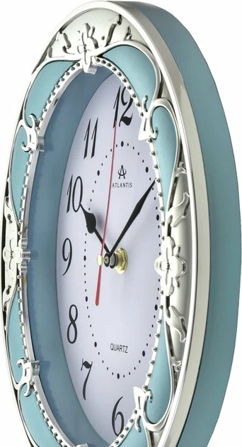 Настенные часы atlantis tld-35095 blue
