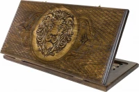 Нарды резные &quot;Лев-3&quot; 60, Ustyan