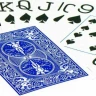 Карты "Bicycle Rider Back International Jumbo Index Blue"