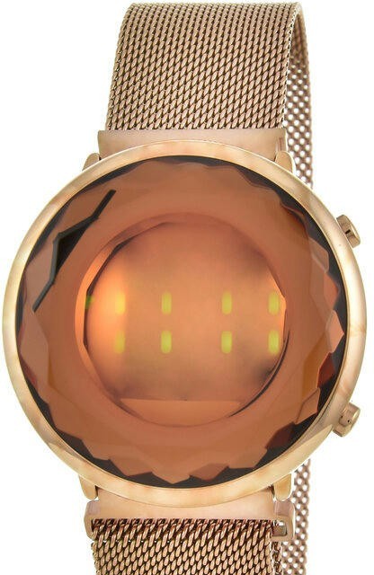 Наручные часы skmei 1640rgbn rose gold/brown-steel