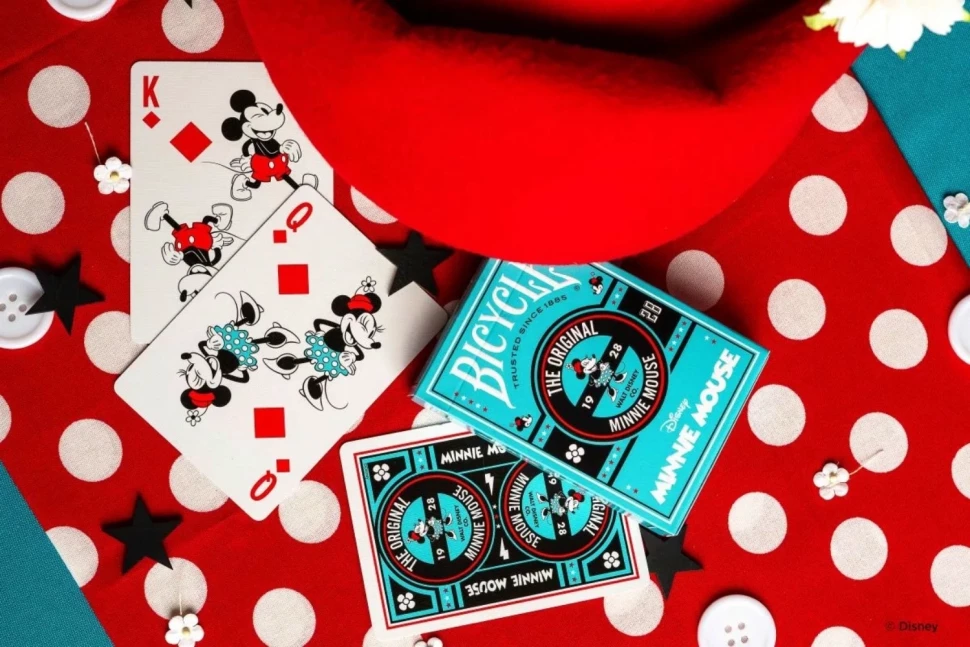 Карты "Bicycle Disney Classic Minnie Mouse Standard Index"