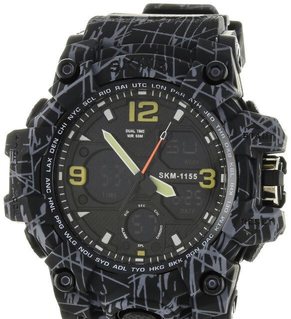 Наручные часы skmei 1155bgybk gray black