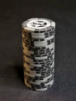 Фишки для игры в покер Black Stars номиналом 100 (25шт)