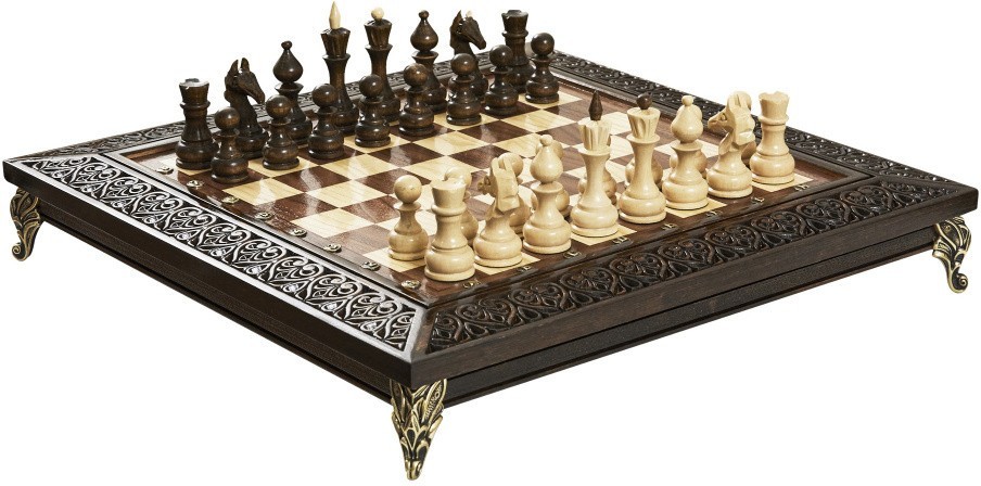 Шахматы резные "Вдохновение" 50, Haleyan