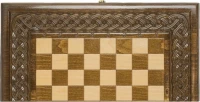 Шахматы + нарды резные &quot;Армянский Орнамент 2&quot; 50, Haleyan