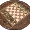 Стол ломберный шахматный "Круг Света", Haleyan
