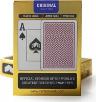 Карты Copag Texas Holdem poker cards 100% plastic (Red)