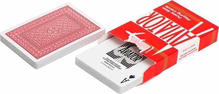 Карты "Аviator Jumbo Index Red"