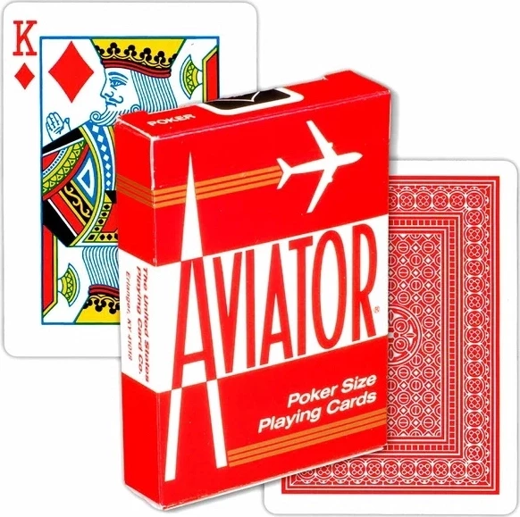 Карты "Aviator Standard Index red"