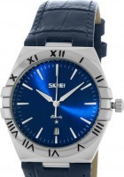 Наручные часы skmei 9257lbu-b blue-leather (man)