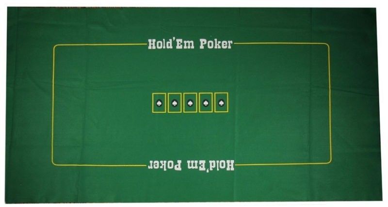 Сукно для покера Holdem Poker (180х90х0,2см)
