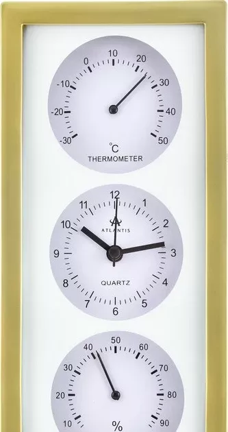 Настенные часы atlantis tld-9041a gold