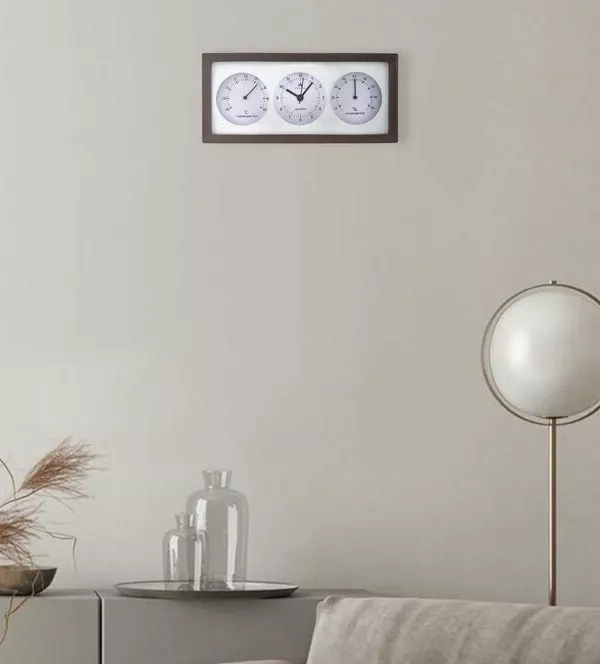 Настенные часы atlantis tld-9041b brown