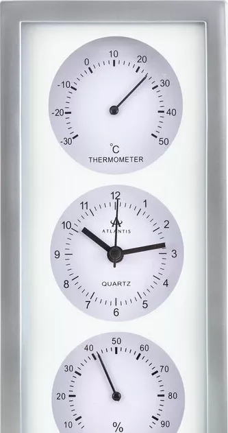 Настенные часы atlantis tld-9041a silver