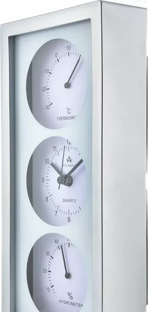 Настенные часы atlantis tld-9041a silver