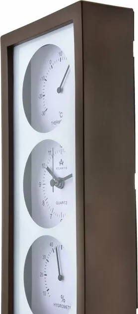 Настенные часы atlantis tld-9041a brown