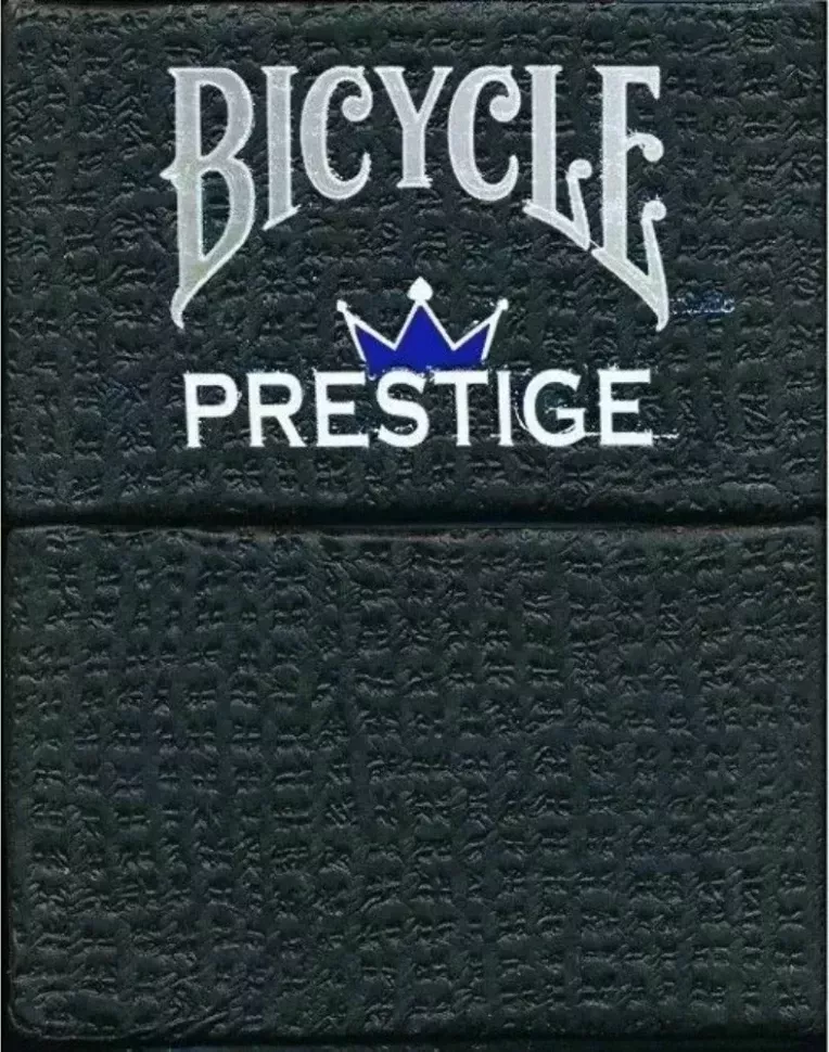 Bicycle Prestige 100% plastic Standard Premium box blue / Байсикл Престиж 100% пластик стандарт Прем