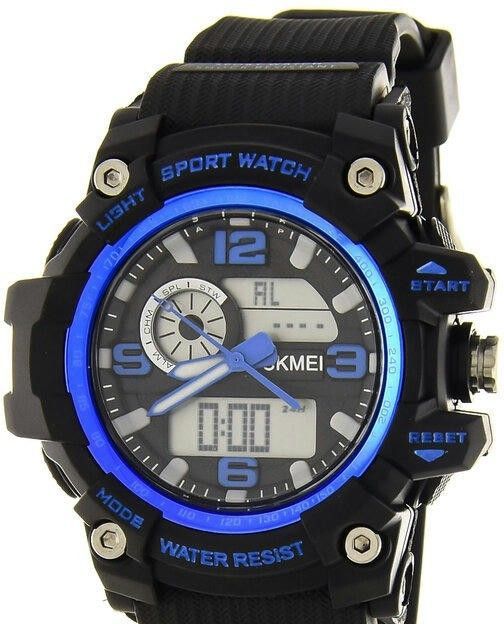 Наручные часы skmei 1436bkbu black blue