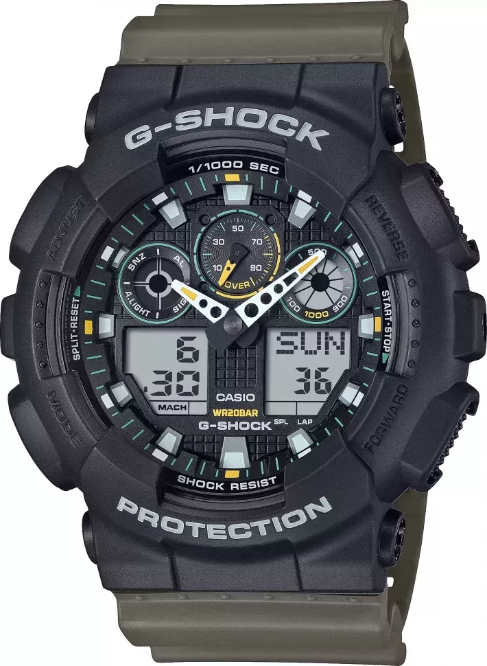 Наручные часы casio   ga-100tu-1a3