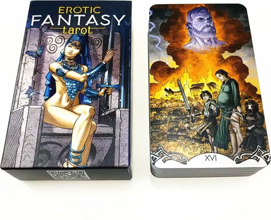 Карты Таро "Erotic Fantasy Tarot" Lo Scarabeo / Колода Эротических Фантазий