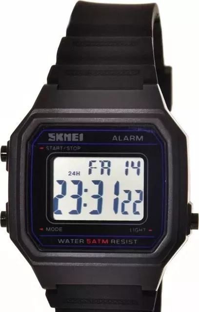 Наручные часы skmei 1698bkwt black/white