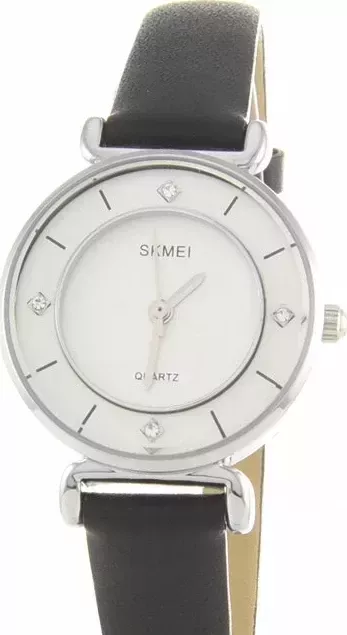 Наручные часы skmei 1330lsi silver - leather
